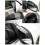 1 Set Universal for Car Engine Start Push Button  Ignition  Kit & 1 Pair Car Rearview Mirror Rain Eyebrow 9
