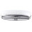 2pcs Glasses Case, Aluminum Hard Shell Eyeglasses Case Striped Spectacles Box for Small and Medium Frames -  & Silver 2