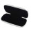 2pcs Glasses Case, Aluminum Hard Shell Eyeglasses Case Striped Spectacles Box for Small and Medium Frames -  & Silver 3