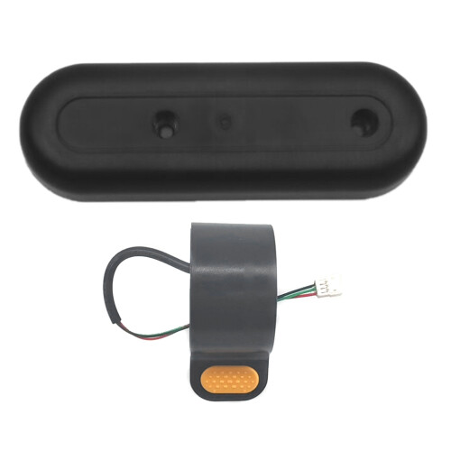 1 Pcs Rear Fork Decorative Cover & 1 Pcs Hoverboard Throttle Booster Accelerator 1