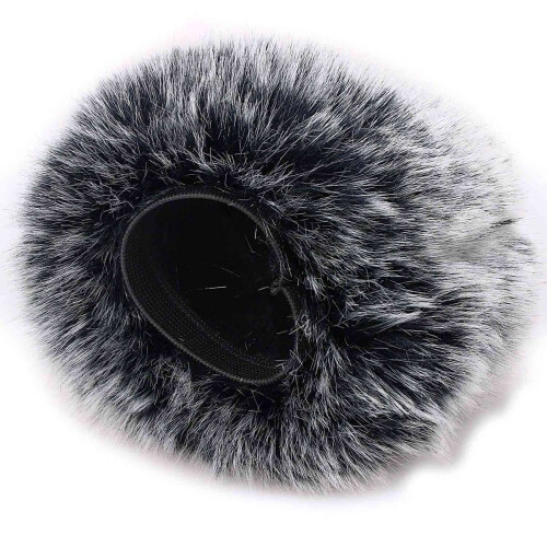 1 Set  Adapter,Wireless Network External Receiver & 1 Pcs Microphone Furry Windscreen Mic Wind Cover 1