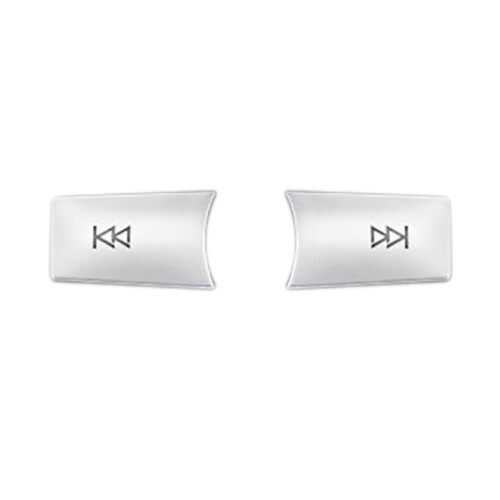 for   W204 C Class 2007-2014  Button Sticker & Car Multimedia Volume Buttons Decoration Stickers 2