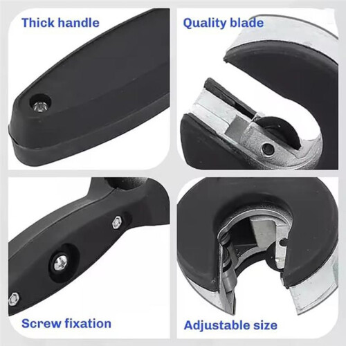 8-29mm Ratchet-Style Pipe Cutter Set, Bearing-Type Pipe Cutter (Includes Spare Blade and Deburring Tool) 1