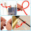 100Sets Fork  Kit Include Sporks Red Pipe Cleaners Self Adhesive Googly Eyes and  Pens 5