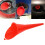 Multi-Function Car Fueling Funnel Red with Foam Cannon Orifice Tips Nozzle with Mesh Filter 7