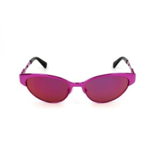 Sunglasses - MOSCHINO - MOS039S - Fuchsia (pink) - Metal frame - Mask shape