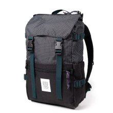 (One Size, Black/Grid) Topo Designs Unisex Rover Pack Classic Backpack