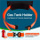 Gas Cylinder Mounting Bracket Kit, Quick-Release Design Wide Strap for RV Outdoor Camping 1