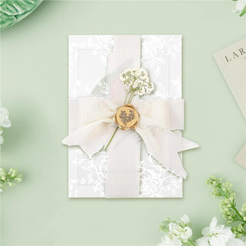 Wedding Invitations Wraps Set 50  Wedding Gift Sets 1
