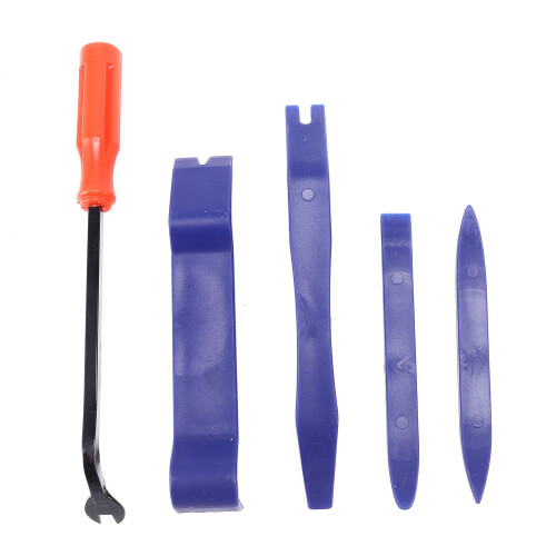 Car Trim Removal Tool Kit Set Door Panel Fastener Auto Dashboard Plastic Tools 2