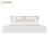 HOMAIRE White 3ft Storage Sofa Bed 90x190cm 1
