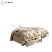 HOMAIRE Beige Chenille Upholstered Daybed 90x190cm