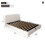 HOMAIRE 4ft6 Ottoman Bed Frame White Boucle 2