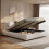 HOMAIRE 5ft Ottoman Storage Bed Frame White 3