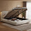 HOMAIRE Ottoman Storage Bed 150x200cm White 3