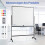 Mobile Double-Sided Magnetic Whiteboard with Stand 1