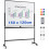 Mobile Double-Sided Magnetic Whiteboard with Stand 2