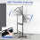 Mobile Double-Sided Magnetic Whiteboard with Stand 4
