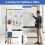 Mobile Double-Sided Magnetic Whiteboard with Stand 3