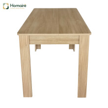HOMAIRE Oak 4 Seater MDF Dining Table
