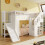 HOMAIRE Kids Bunk Bed 90x190cm White Pine 3