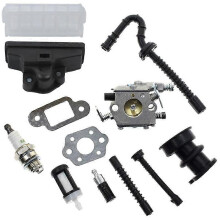 Carburetor Air Filter Kit for 021 023 025 MS210 MS230 MS250 250 Chainsaw 1123 120 0605, 1123 160 16