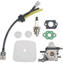 C1U-K54A carburetor kit with air filter and spark plug FR Mantis 7222 7222E 7222M 7225 7230 7234 7240 7920 7924 2-stroke FRSE/Cultivator - SNNGV