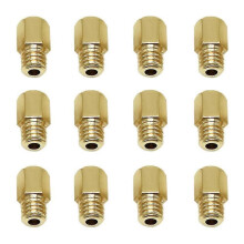 12pcs Motorcycle Carburetor Main Jet Carburettor Main Nozzle Gauge Nozzle For Mikuni Vm Tm 90- 200