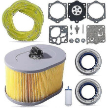 Air Fuel Filter Line Replacement Part 510244103 Compatible Husqvarna K970 K1260 K1270 Carburetor Repair Kit