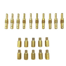 10pcs Carburetor Main Jet Kit & 10pcs Slow/pilot Jet For Pwk Pe Oko Koso Pj Pwm Pd Motorcycle Atv C