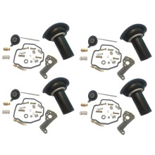 4set For Virago Xv535 1990-2001 Xv 535 Motorcycle Carburetor Repair Kit Plunger Diaphragm Gasket