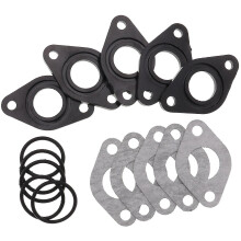 5set 20mm Carburetor Intake Manifold Pipe Gasket Spacer Seal For Chinese 50cc 70cc Engine Xr Ssr Klx