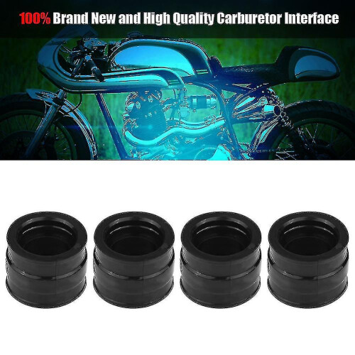 4pcs Motorcycle Carburetor Interface Adapter For Honda Cb650 Rc03/05 79-82 2