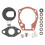 Carburetor Repair Kit for Johnson Evinrude 2-4 HP - 16pcs Set with Float Replacement 1