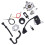 Replacement Carburetor Kit with Spark Plug, Air Fuel Filter Accessory Set - C1QS57A C1QS57B 5