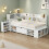 HOMAIRE Children's Single Bed 90x190cm White 6