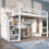 HOMAIRE Kids Study Bed with Desk & Storage White 6