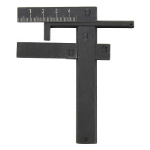 Carburetor Float Level Gauge Metric Display 0?40mm Adjustable Steel for Most Motorbikes