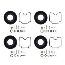 56 Pieces Motorcycle Carburetor Repair Kit with Diaphragm Gasket O Ring Replacement for Suzuki GSF1200 Bandit 2001?2006