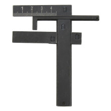 Carburetor Float Level Gauge Metric Display 0?40mm Adjustable Steel for Most Motorbikes