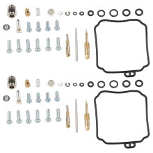 2 Set Motorcycle Carburetor Gaskets Repair Kit Carb Rebuild Set Replacement for XVS65 XVS65A XVS65AT V Star 650