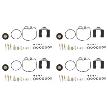 112Pcs Carburetor Repair Kit with Air Cut Off Valve Float Main Jet Gasket for GL1100 Motorcycle 1980?1983