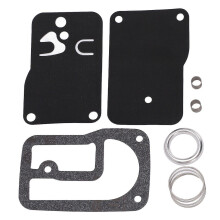 7pcs Fuel Pump Repair Kit 393397 Gasket Replacement for Twin Carburetor 16 18 HP Engine