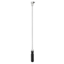 Carburetor Pilot Screw Adjusting Tool 18.89in 90 Degree Angled Head Metal Replacement for ATV UTV Snowmobile