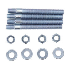 3.5in Carburetor Studs Set Metal Carb Mounting Stud Kit with Spacers for 5/16in Threads Intake Manifold