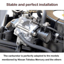 For Nissan Tohatsu Mercury 3.5hp-4-5- 6hp Outboard Carburetor, Hc51-3