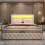 HOMAIRE Upholstered Bed 150x200cm White PU 3