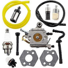 Carburetor Kit For Stihl MS192 MS192T Chainsaw ZAMA C1Q-S125 C1Q-S258 replace 1137-120-0650 with Hoses Edition