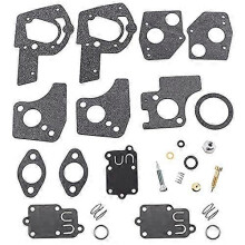 Carburetor Repair Kit - Diaphragms - Gasket for Briggs & Stratton 3 to 5 HP HP 495606 494624 135292 135232 135212 270026 272538 272538S 272637 Edi