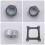 2in Open Phenolic Carburetor Spacer for 4bbl BBC Easy Installation 4